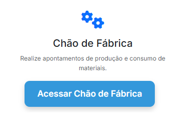 Demonstração do Apontamento de Produção